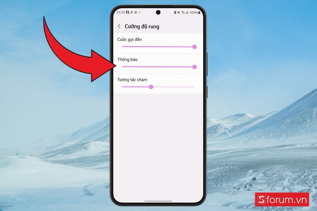 Cách thay đổi độ rung trên điện thoại iPhone, Android hình 12
