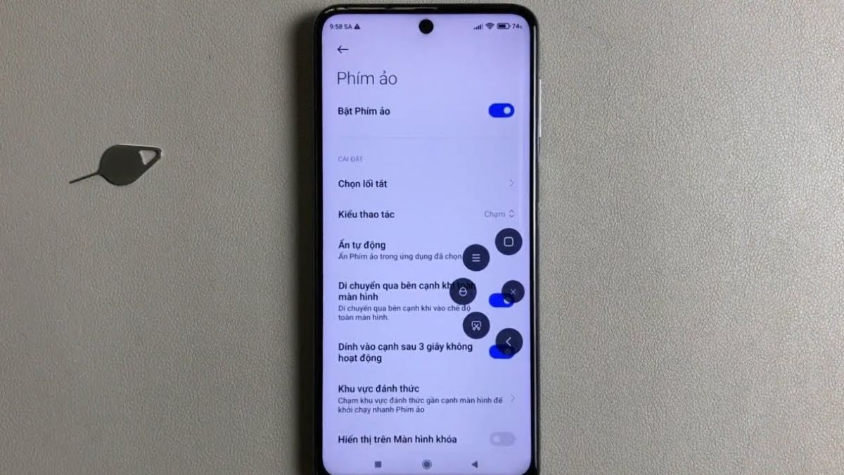Cách bật phím ảo Xiaomi nhanh chóng giúp thao tác mượt mà hơn hình 1