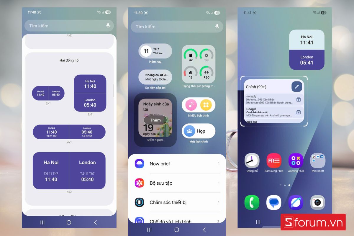 Hướng dẫn cá nhân hóa màn hình FlexWindow trên Galaxy Z Flip 7 hình 1