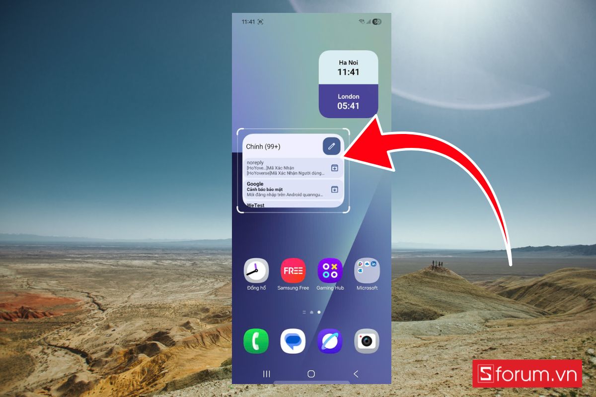 Hướng dẫn cá nhân hóa màn hình FlexWindow trên Galaxy Z Flip 7 hình 8