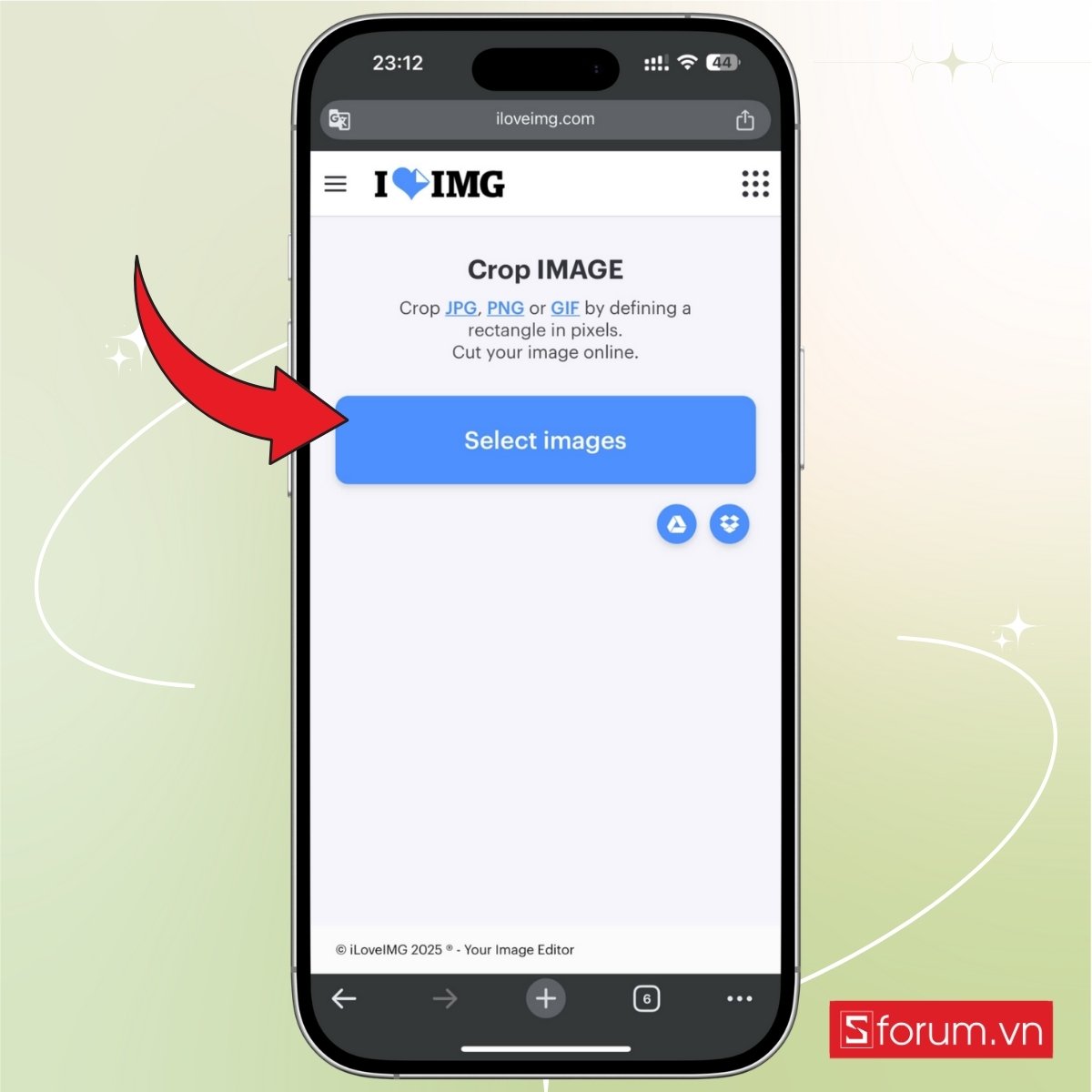 Cách cắt ảnh 4x6 trên điện thoại bằng app miễn phí bước 6