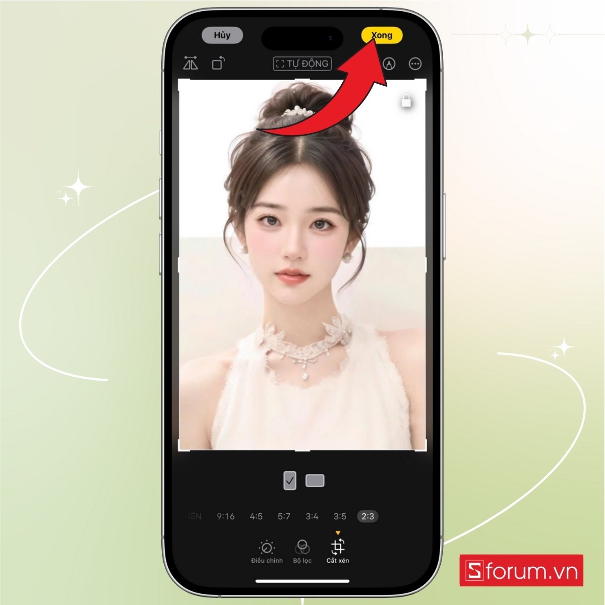 Cách cắt ảnh 4x6 trên điện thoại bằng camera iPhone bước 5