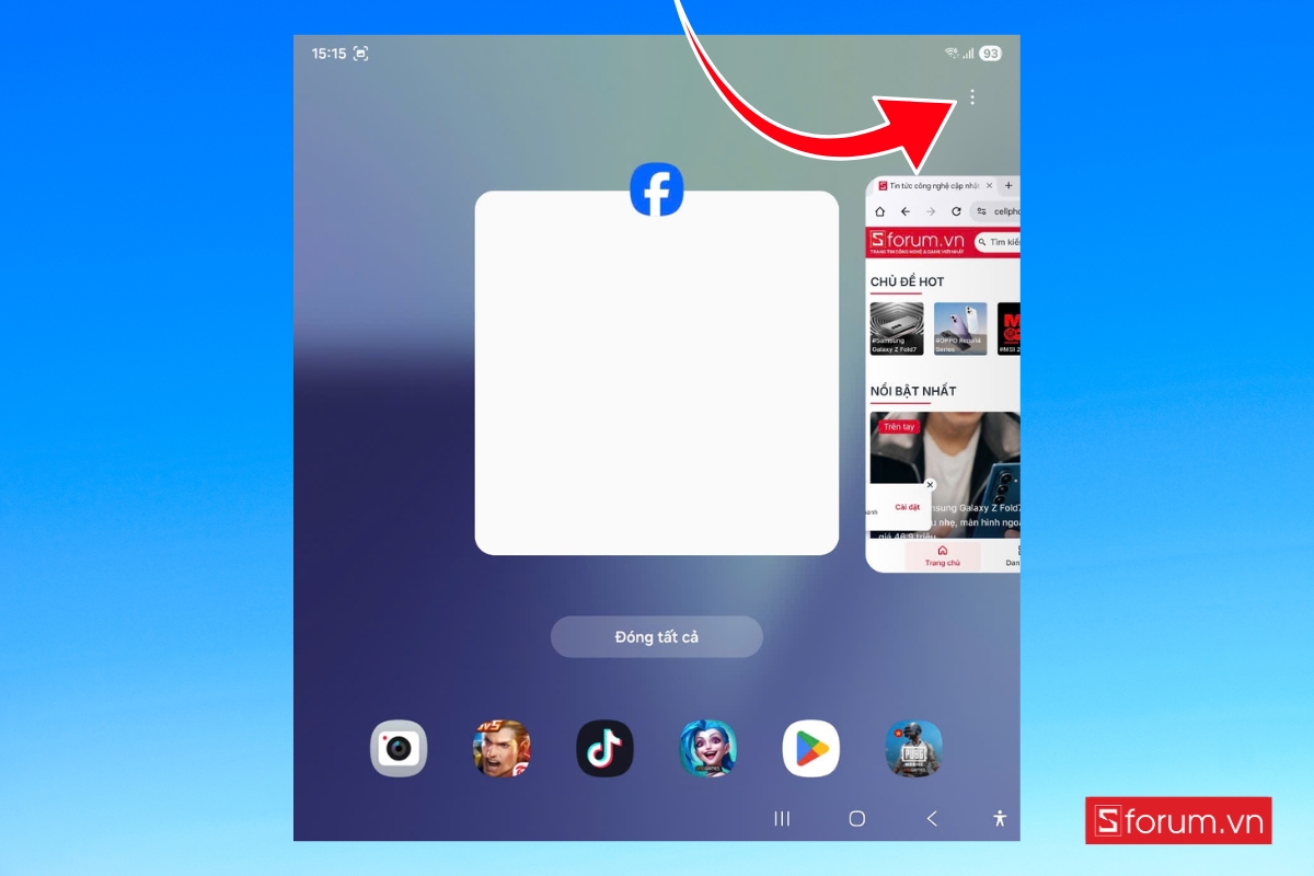 Cách chia đôi màn hình trên Galaxy Z Fold 7 để tận dụng tối đa hình 4