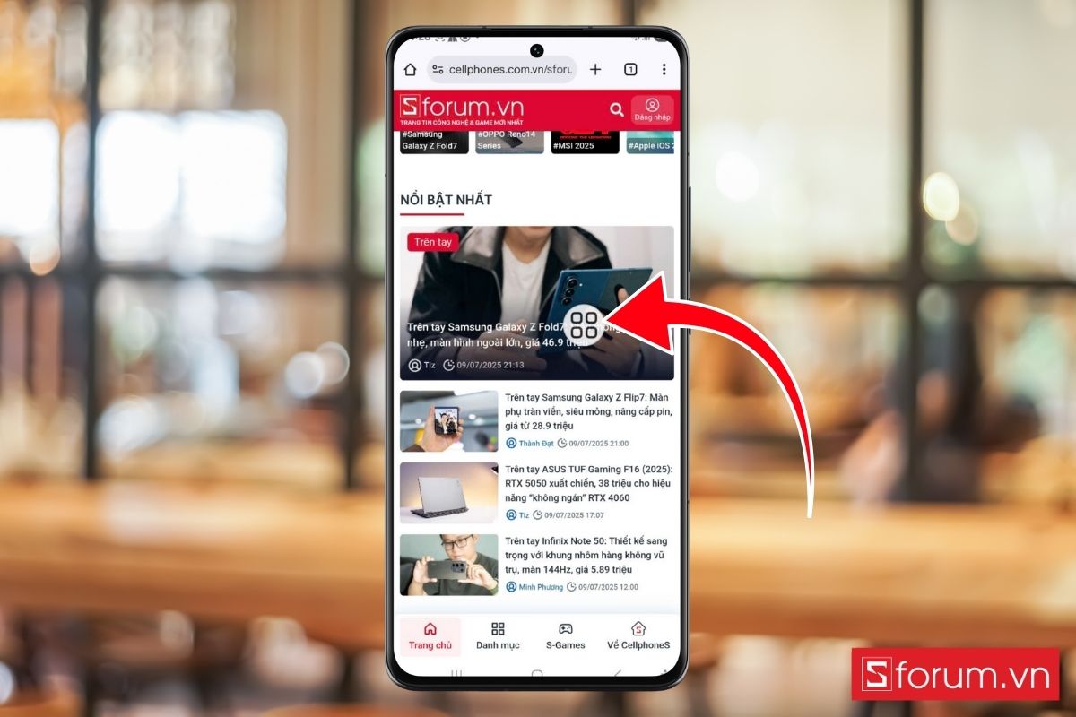 Cách chụp màn hình Galaxy Z Fold 7 dễ nhất mà ai cũng làm được hình 8