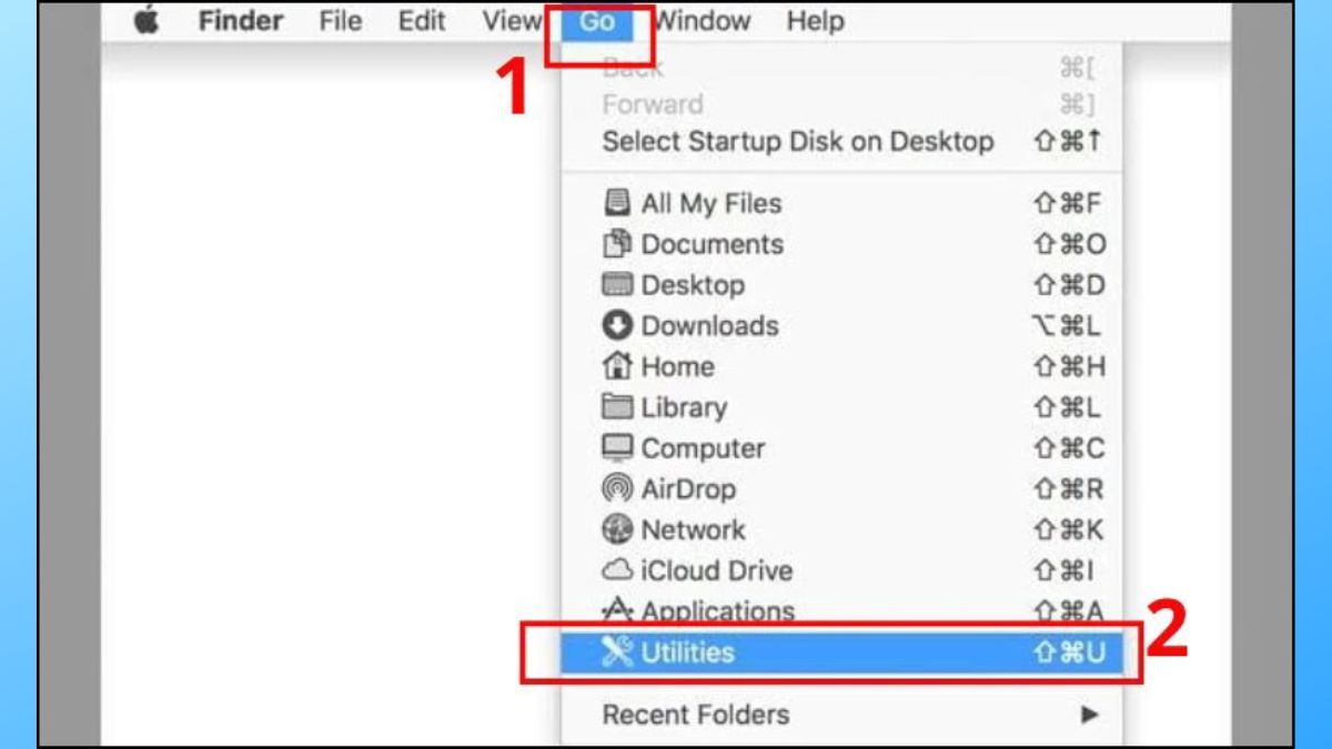 Cách format ổ cứng trên thiết bị macOS bước 2