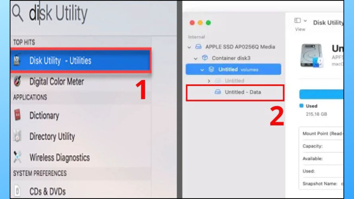 Cách format ổ cứng trên thiết bị macOS bước 3