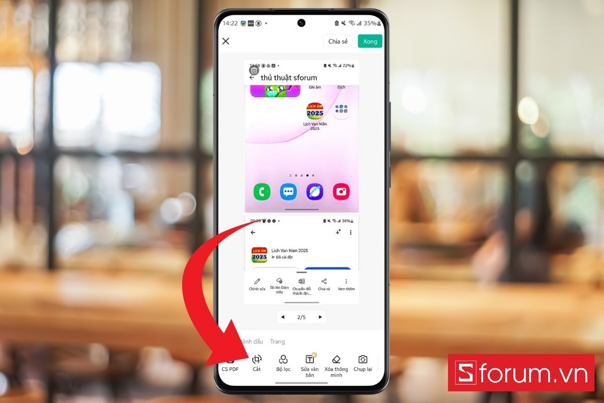 Chỉnh sửa ảnh bằng các công cụ
