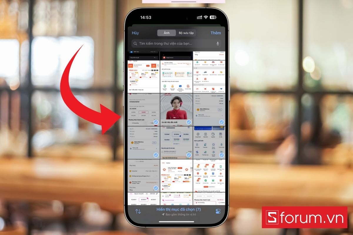 Tải lên tất cả ảnh