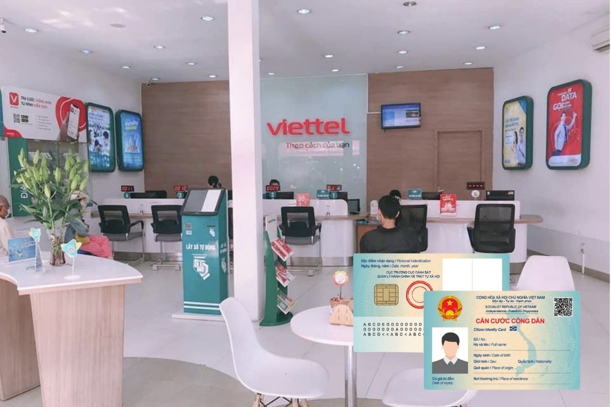 Khôi phục eSIM tại cửa hàng giao dịch Viettel