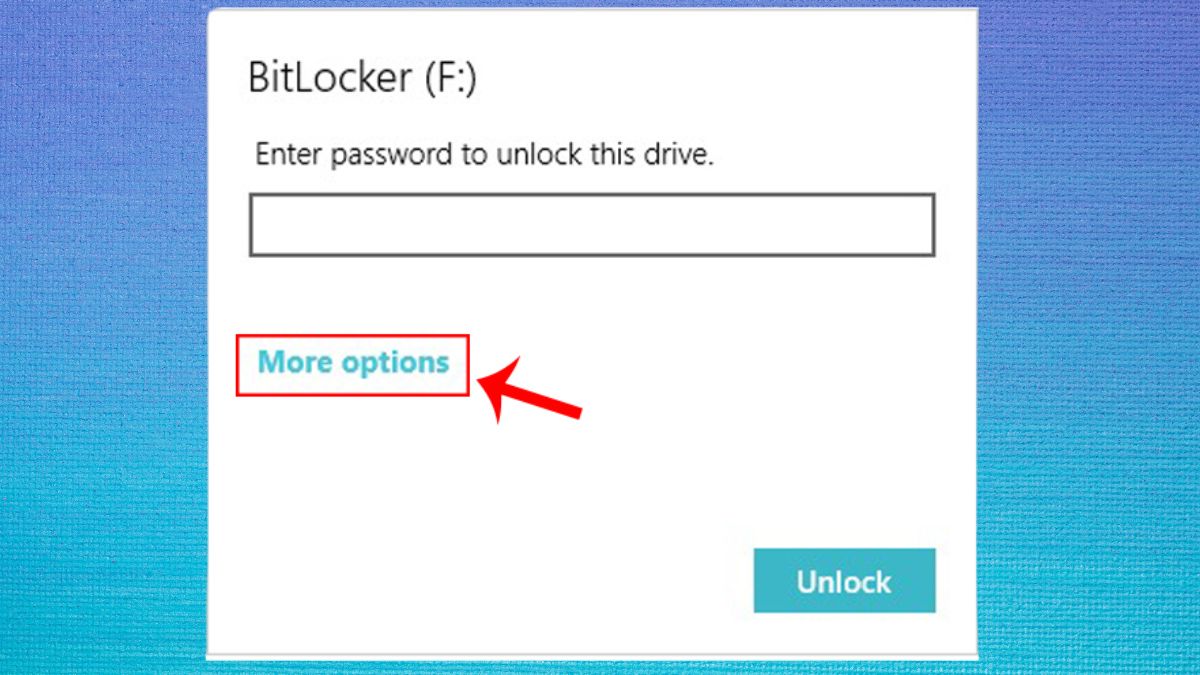 Các vấn đề thường gặp khi mở khóa BitLocker Win 11 - nhập sai nhiều lần