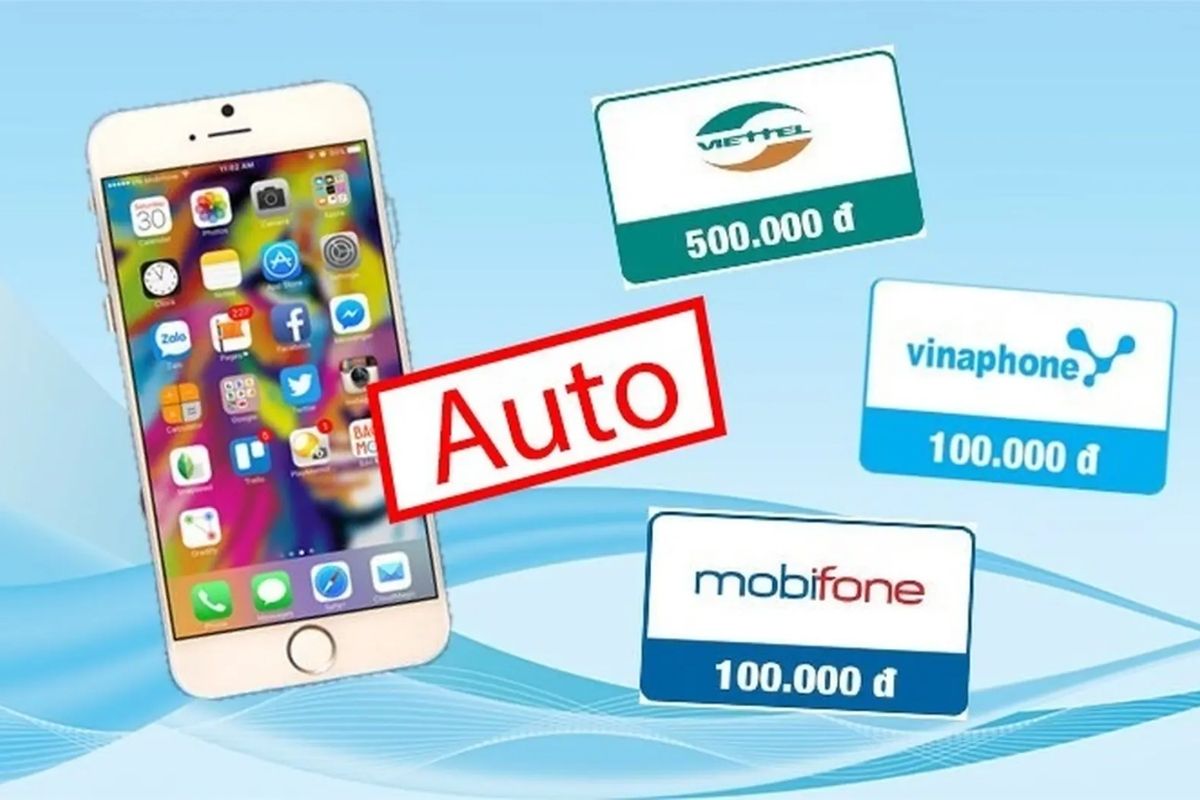 Cách nạp tiền điện thoại