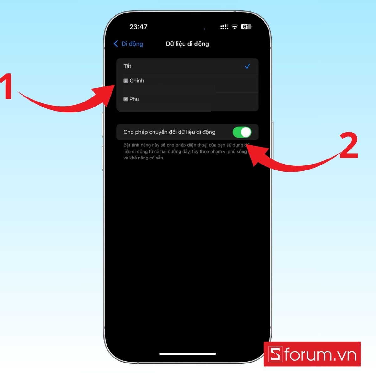 Cách sử dụng 2 sim trên iPhone đơn giản trong 5 bước hình 7
