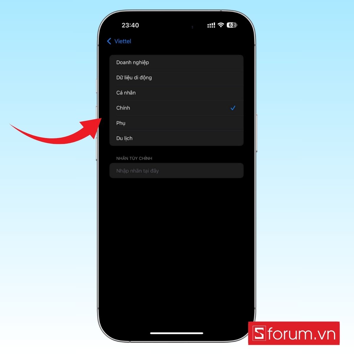 Cách sử dụng 2 sim trên iPhone đơn giản trong 5 bước hình 4