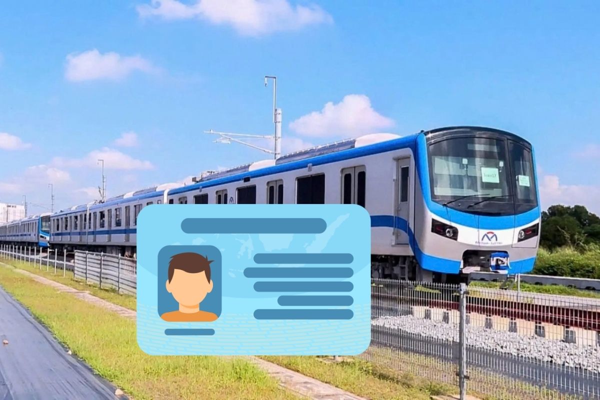 Cách sử dụng thẻ căn cước đi tàu Metro thay vé tháng đơn giản, nhanh chóng hình 1