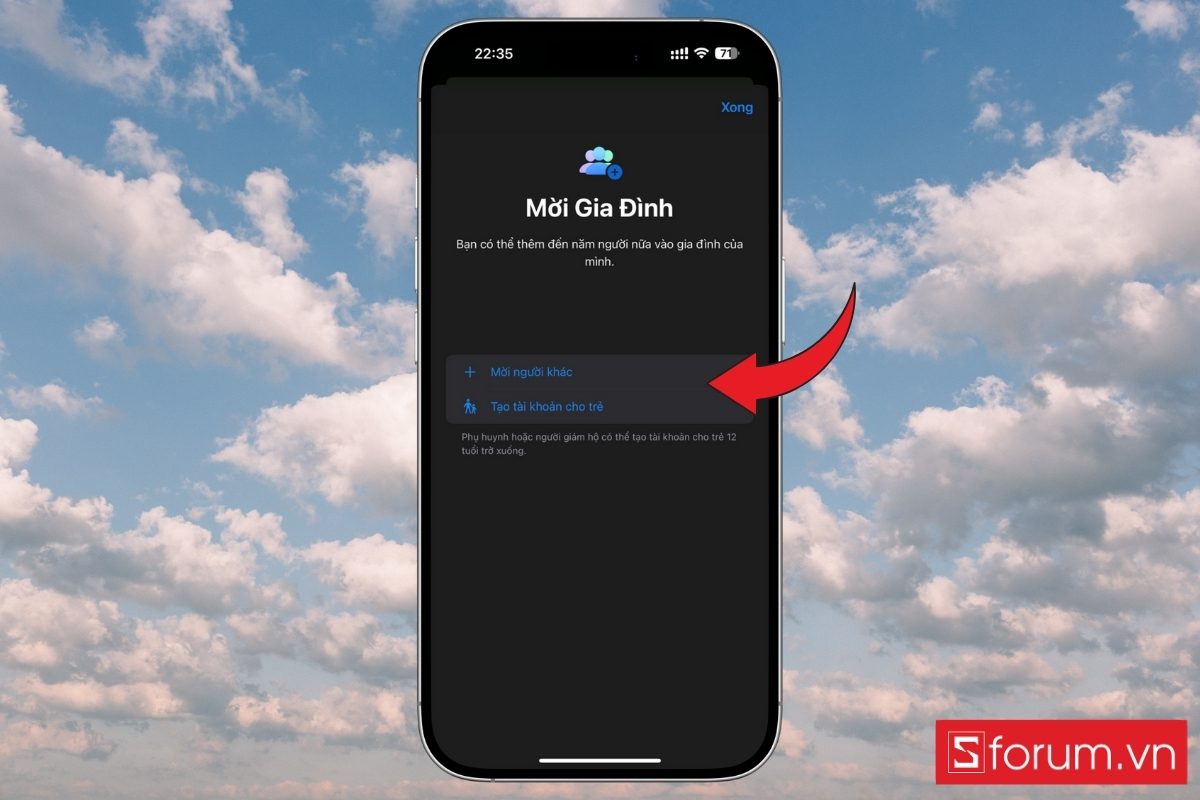 cách Định vị số điện thoại qua iCloud Family Sharing (cho iPhone) bước 3