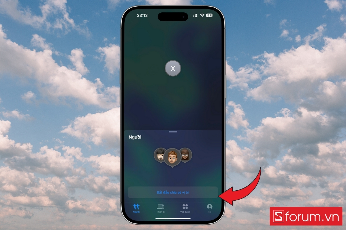 cách Định vị số điện thoại qua iCloud Family Sharing (cho iPhone) bước 10