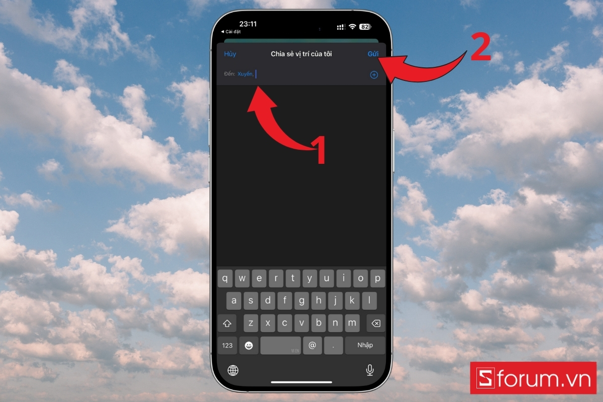 cách Định vị số điện thoại qua iCloud Family Sharing (cho iPhone) bước 11