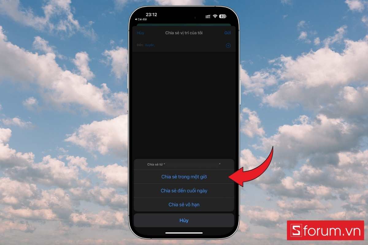 cách Định vị số điện thoại qua iCloud Family Sharing (cho iPhone) bước 12