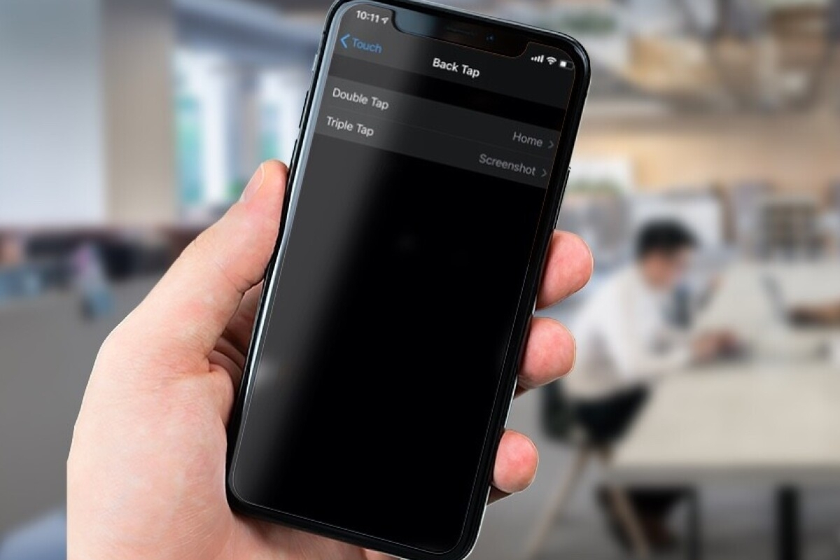 Mẹo chạm 2 lần chụp màn hình iPhone đơn giản