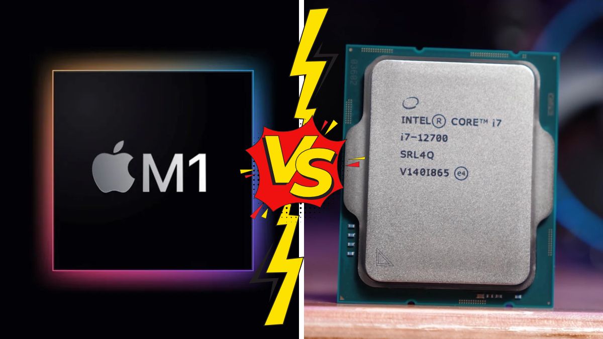 So sánh chip M1 với Intel chip Intel i7