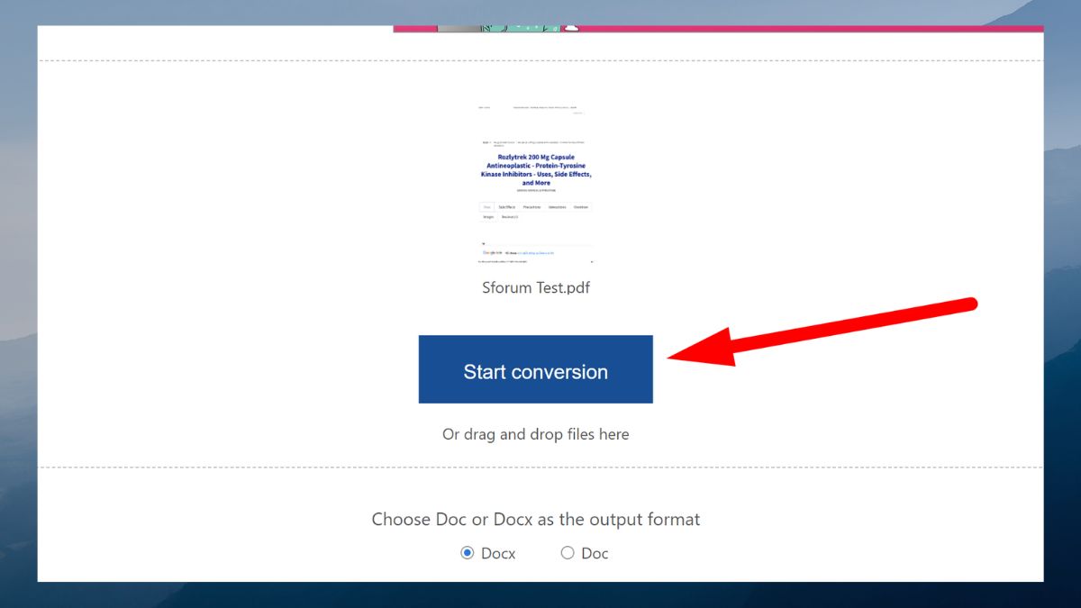 Chuyển PDF sang Word bằng CleverPDF 3