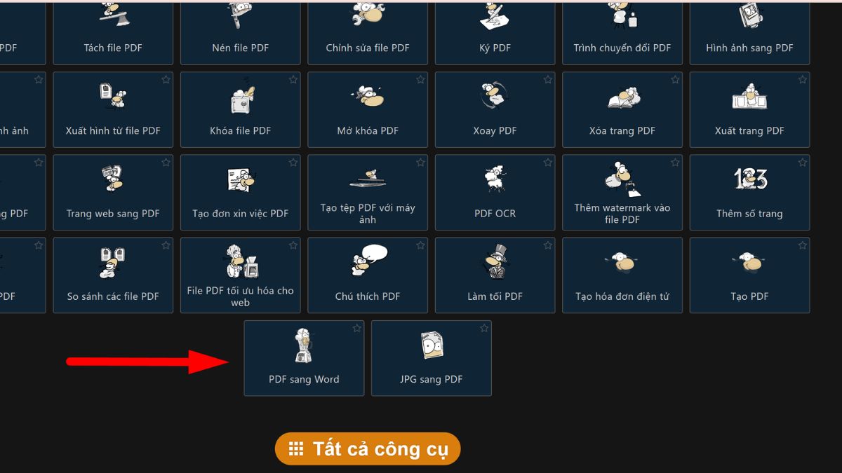 Chuyển PDF sang Word bằng công cụ PDF24 1