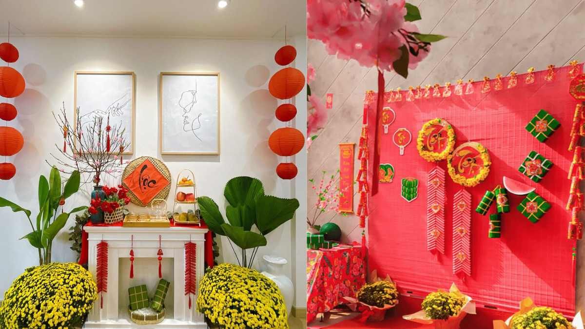 Hoa và đồ trang trí Tết