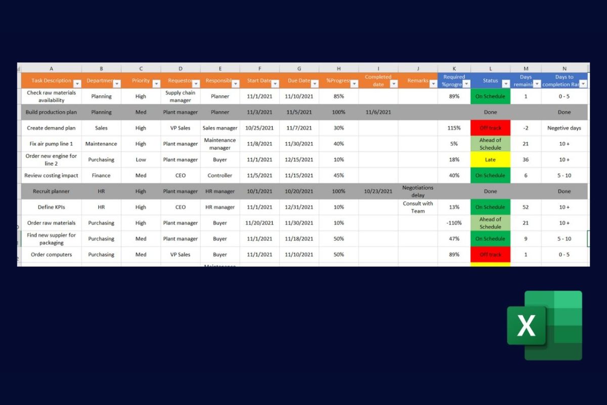 Hướng dẫn tải và sử dụng Mẫu Excel Quản Lý Công Việc trên Mac hình 1