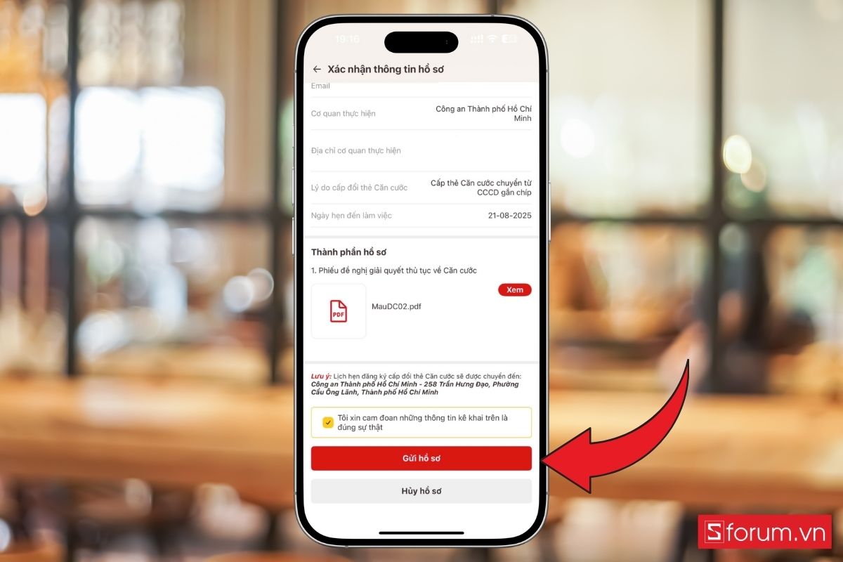 Hướng dẫn thủ tục cấp đổi thẻ căn cước trên VNeID mới nhất hình 10
