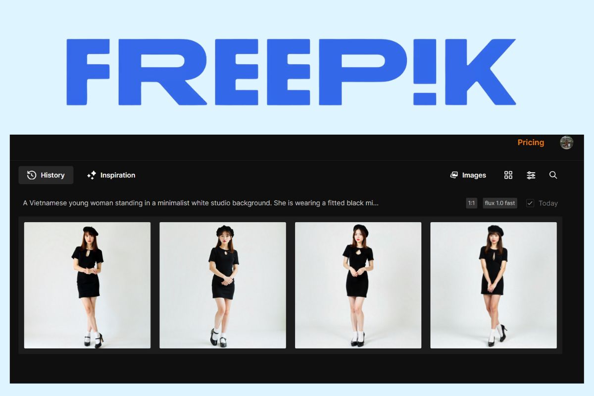 Hướng dẫn từng bước tạo model AI trên Freepik cho người mới bắt đầu hình 1