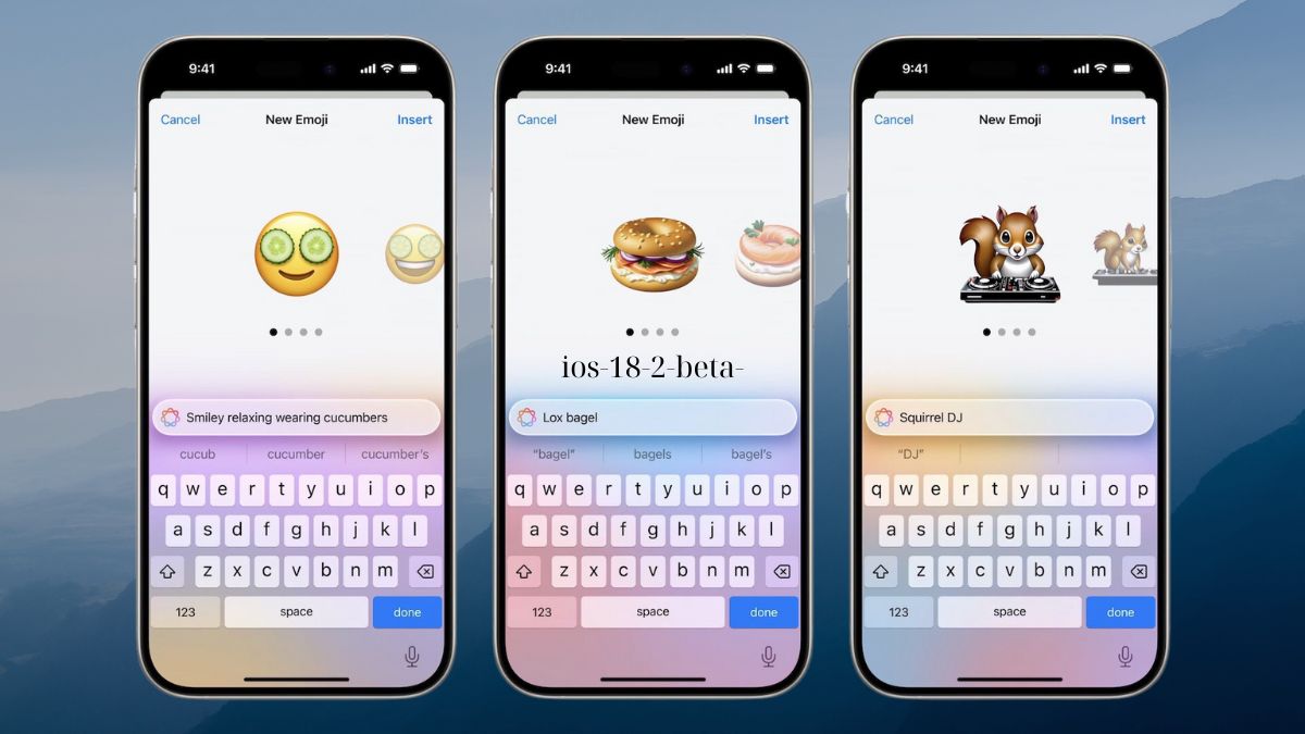 Những tính năng trên iOS 18.2 Beta: Trải nghiệm Genmoji, Image Playground và tích hợp ChatGPT