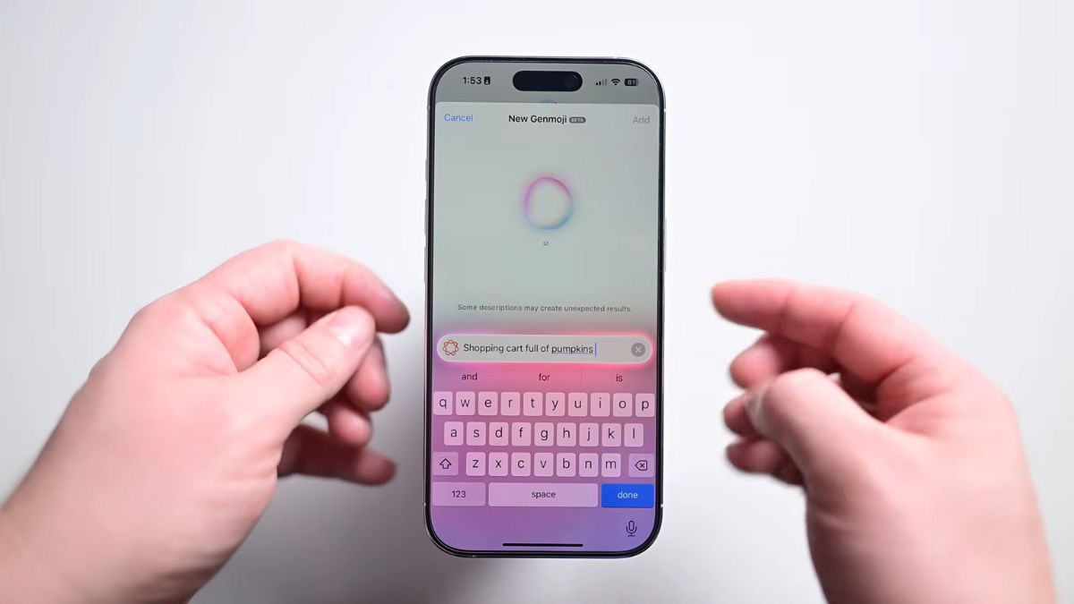 Nhập mô tả về emoji bạn muốn tạo