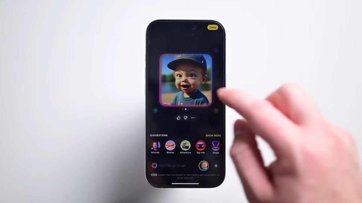 Image Playground - Sáng tạo hình ảnh cao cấp