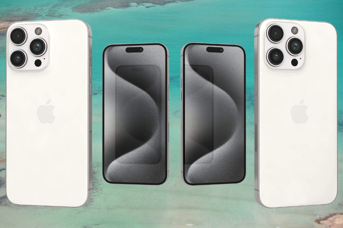 So sánh iPhone 15 Pro Max và các đời cũ có thiết kế màu trắng