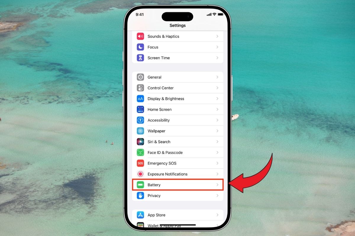 iPhone bị nóng máy hao pin các kiểm tra bước 1