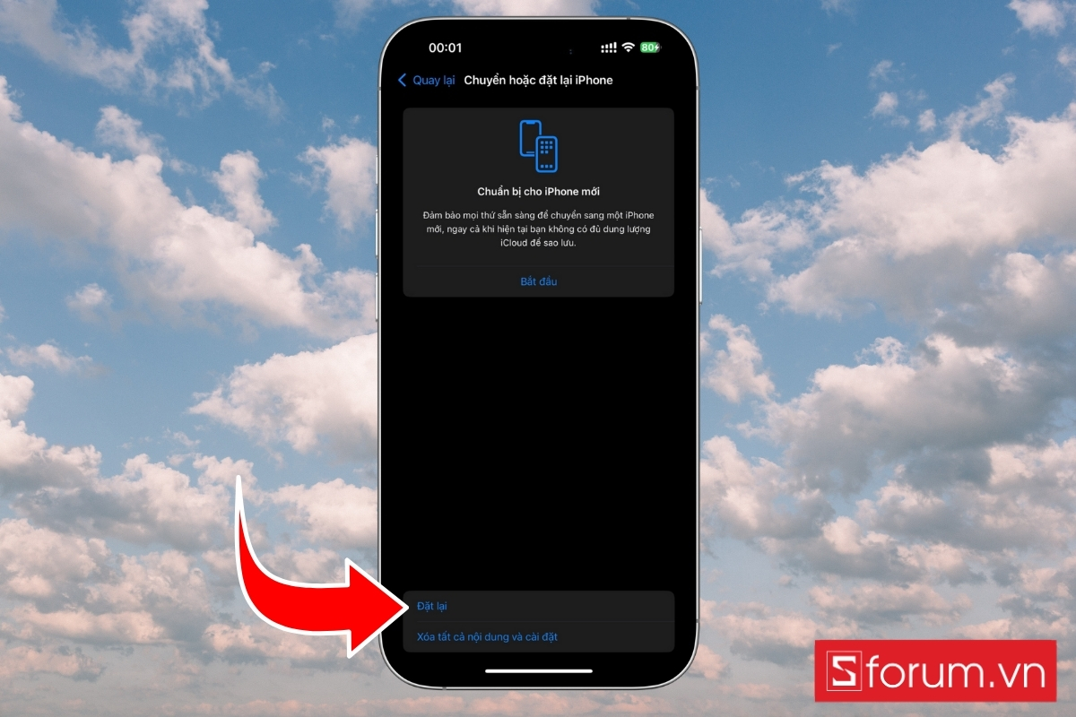 Cách khắc phục iPhone vào mạng chậm cách 7 bước 3
