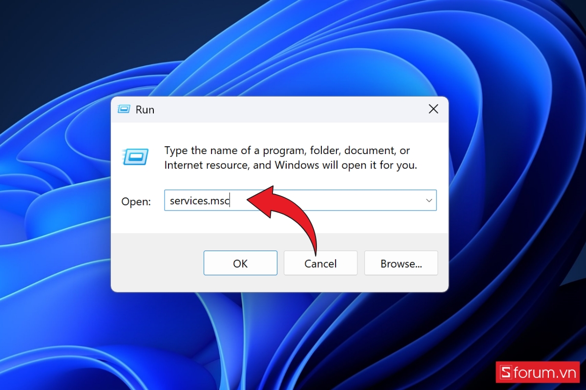 Sửa lỗi laptop bị mất tiếng bằng cách khởi động lại Audio Services bước 1