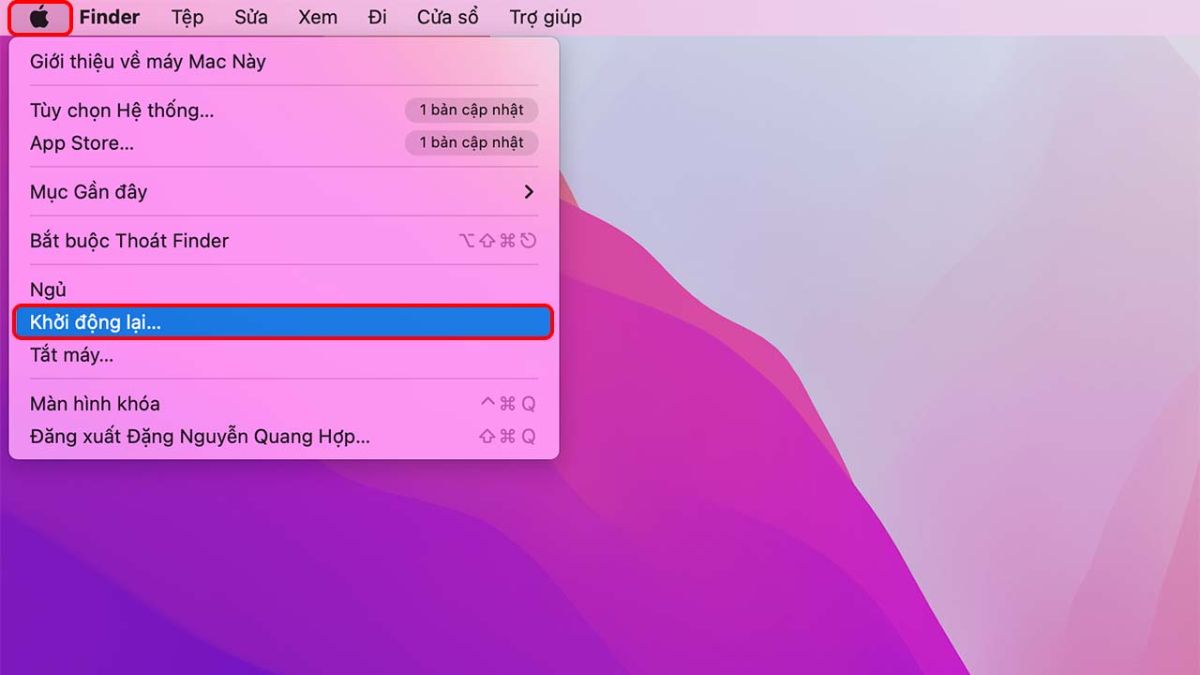 Cách khắc phục lỗi MacBook không nhận ổ cứng ngoài bằng cách Reset máy hoặc Reset máy với chế độ Safe Mode