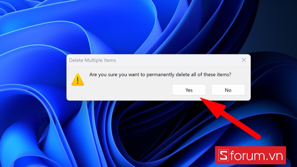 cách khắc phục máy tính restart lâu bằng cách làm sạch file trong thùng rác - bước 2