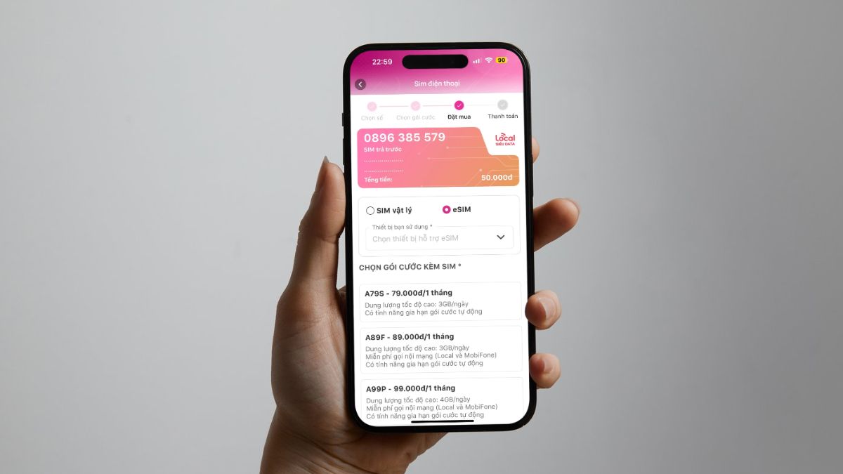 Lý do nên mua eSIM trên MoMo?