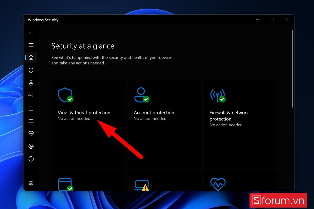 sửa lỗi No Audio Output Device Is Installed bằng quét virus và phần mềm độc hại - bước 2