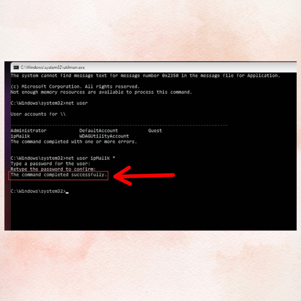 Khởi động máy ở chế độ an toàn bằng Command Prompt - bước 5