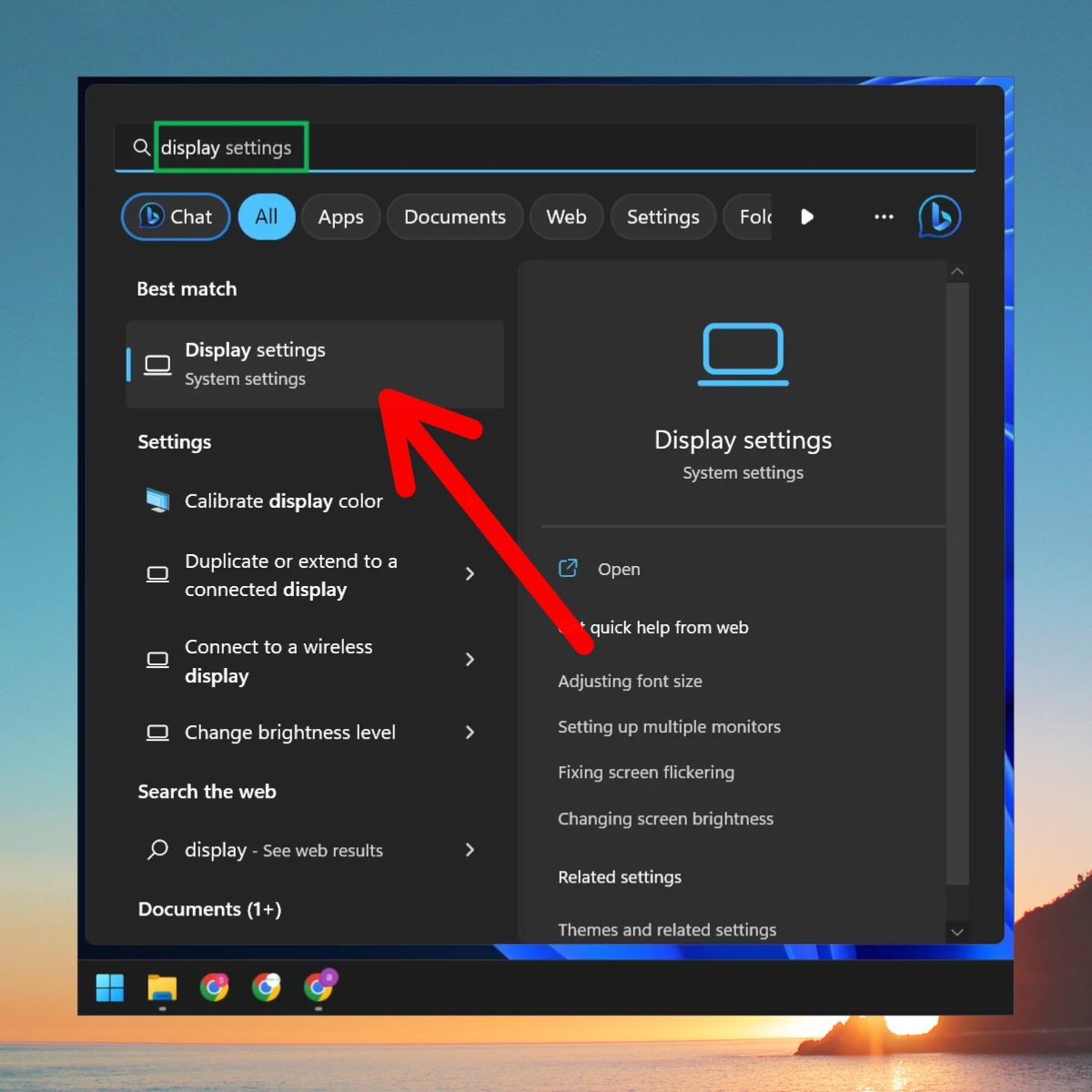 sử dụng laptop làm màn hình thứ 2 qua HDMI Project setting bước 10