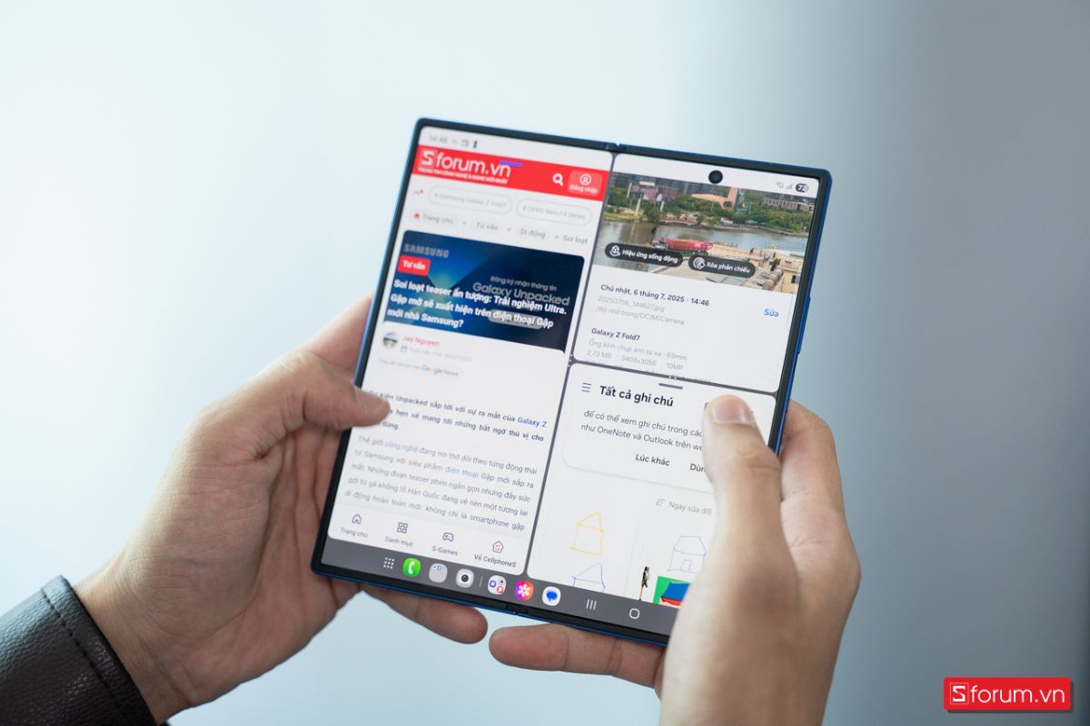 Chi tiết thông số Galaxy Z Fold 7: Cấu hình toàn diện trong thiết kế gập đột phá hình 9