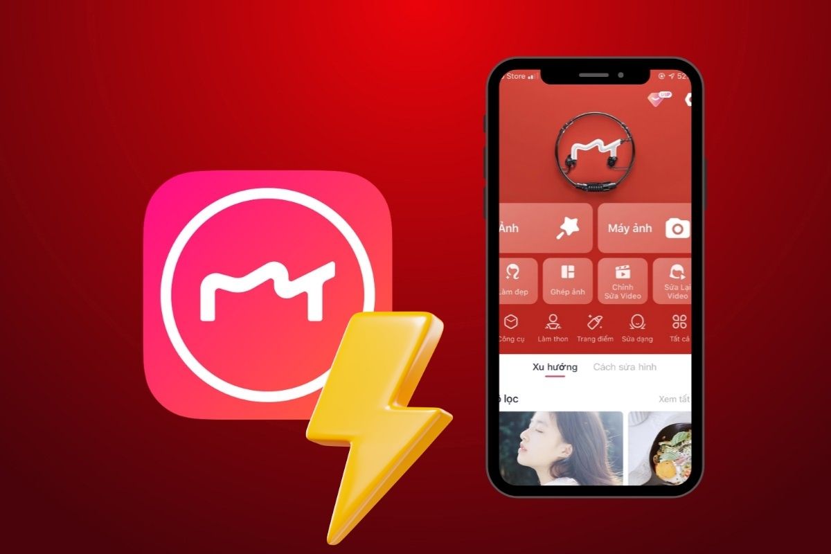 Tính năng đèn flash trên Meitu trợ thủ đắc lực tạo nên bức ảnh đẹp hình 1