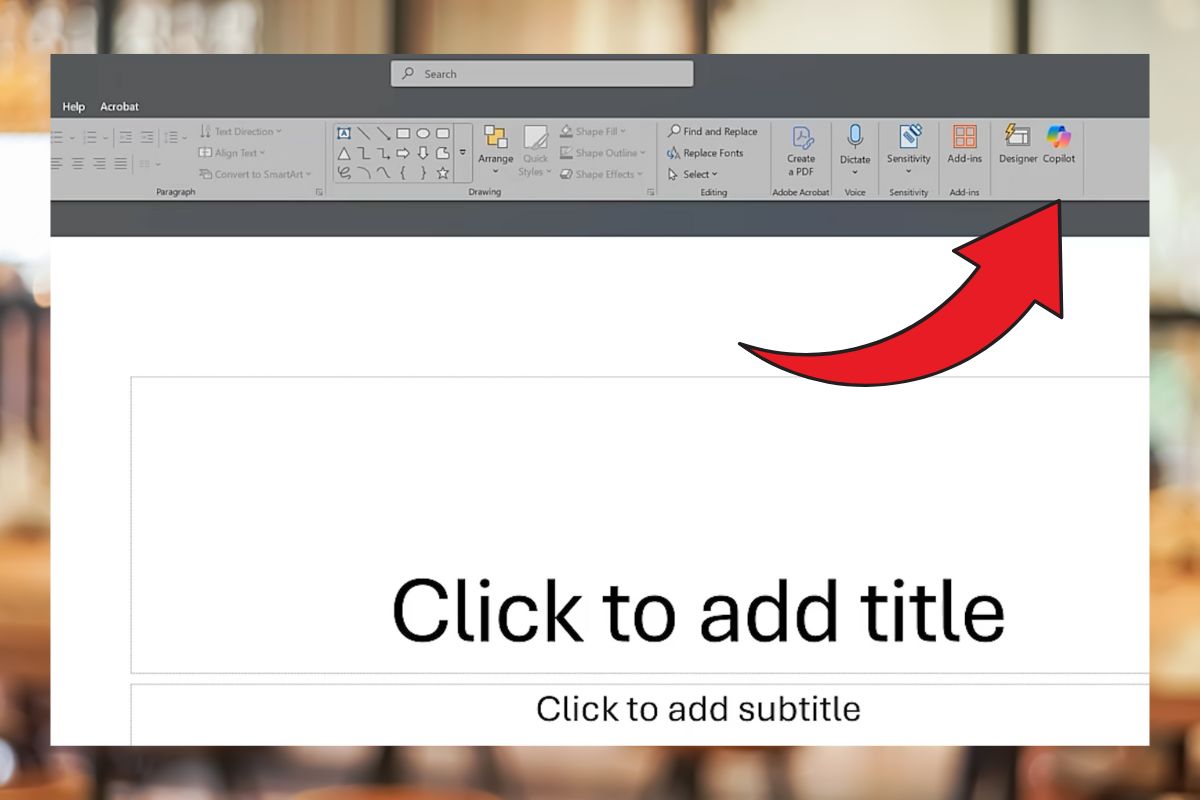Tự động hóa thiết kế slide trên PowerPoint với Copilot AI bước 1