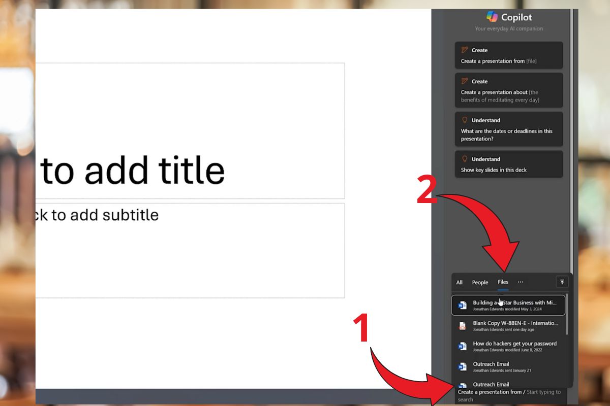 Tự động hóa thiết kế slide trên PowerPoint với Copilot AI bước 3