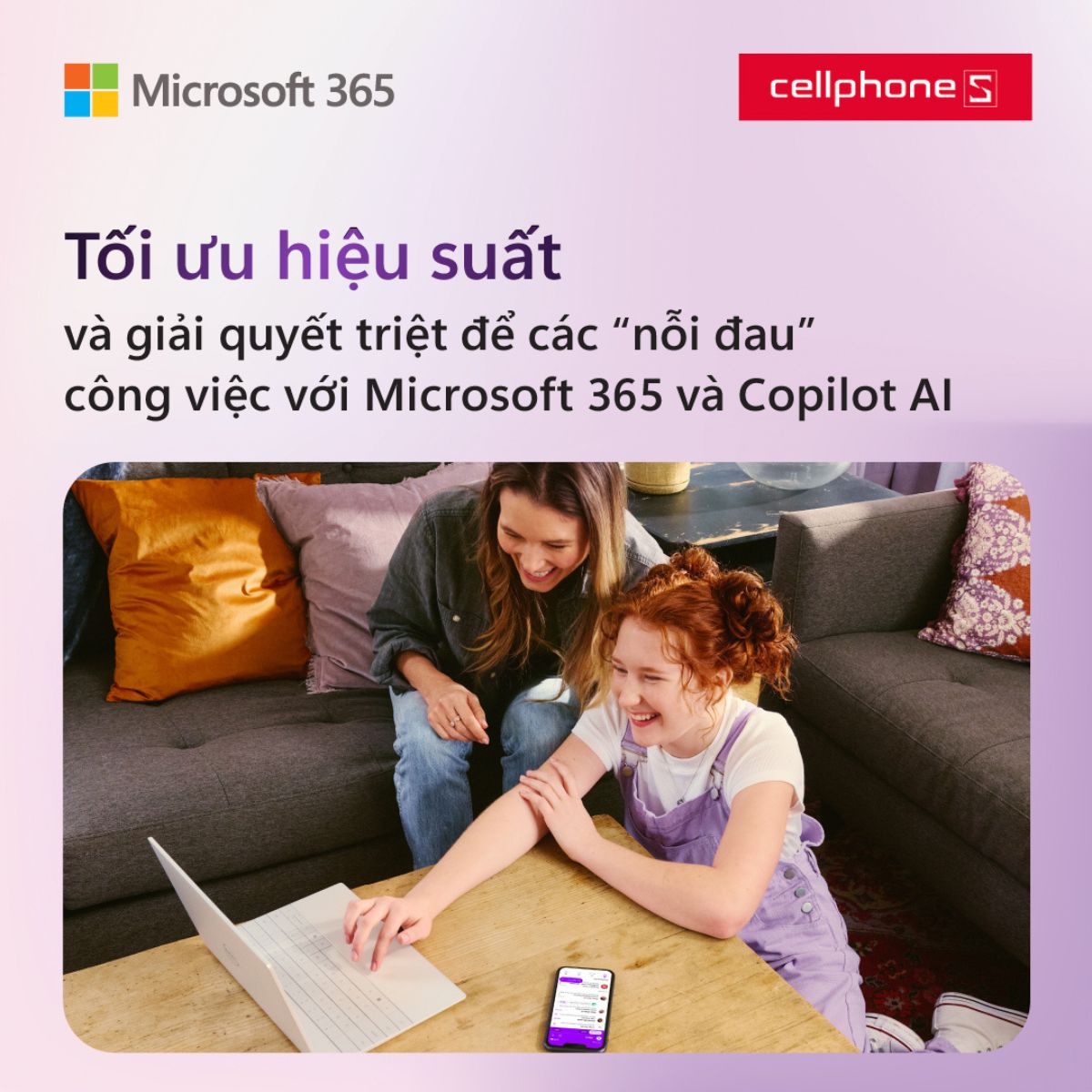 Tối ưu hiệu suất và giải quyết triệt để các “nỗi đau” công việc với Microsoft 365 và Copilot AI hình 1