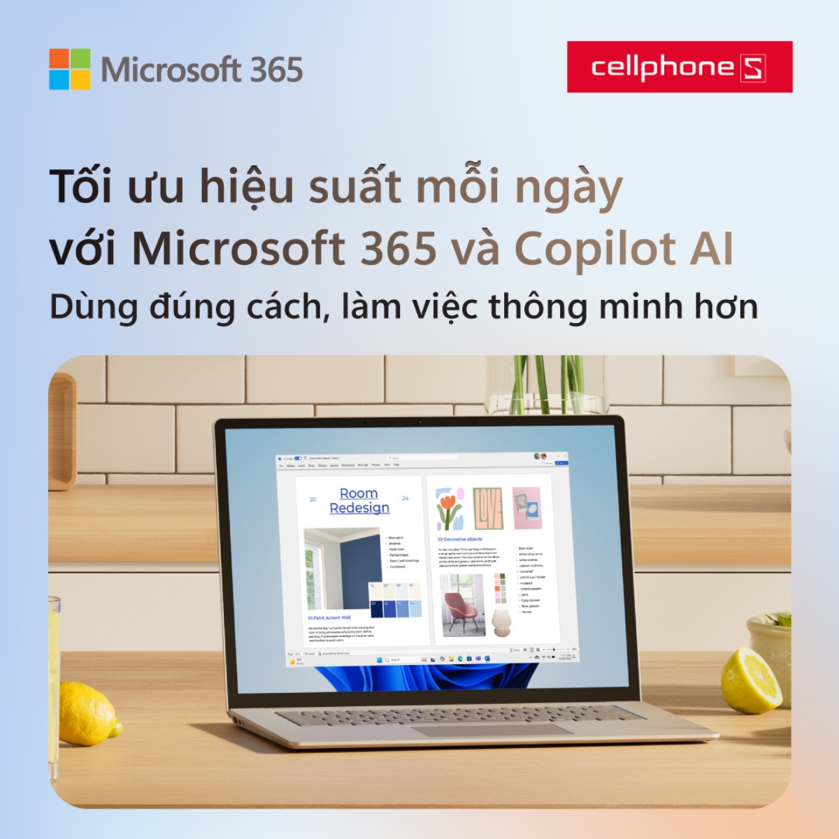Tối ưu hiệu suất mỗi ngày với Microsoft 365 và Copilot AI: Làm việc thông minh hơn, nhanh hơn hình 1