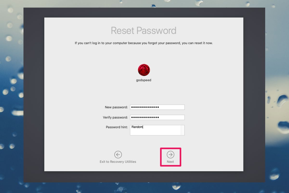 Cách khắc phục lỗi Your account is locked MacBook cách 3 bước 5